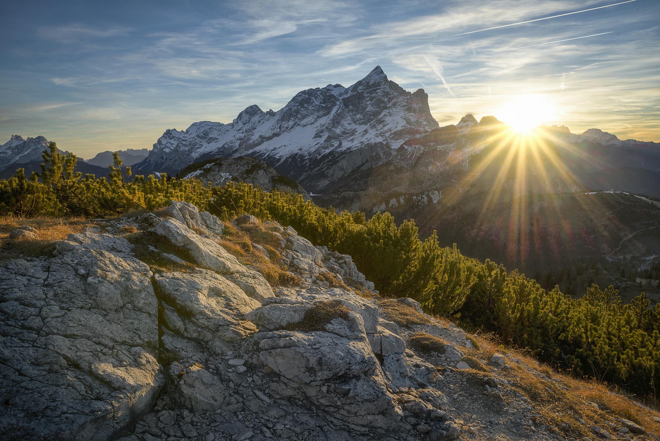 Mountain in rockies.